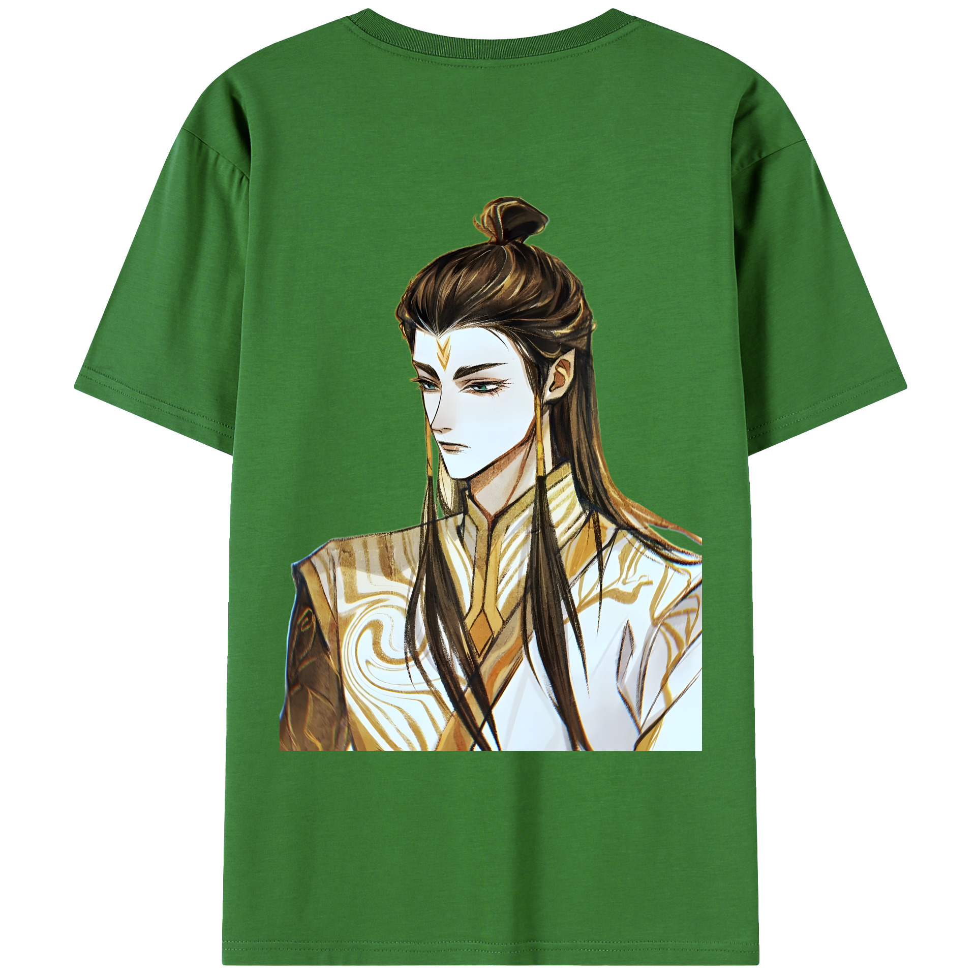 （画像用） Ne Zha 2 ナタ 魔童の大暴れ レディース半袖Tシャツ(バックプリント)